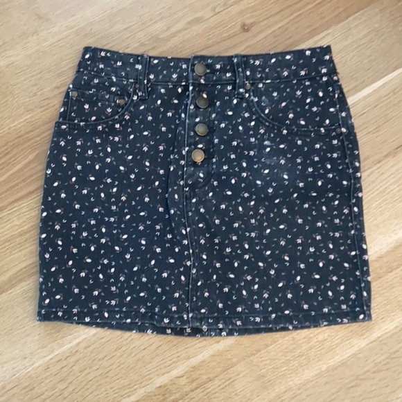 Billabong Jean mini skirt size 26 - Picture 1 of 5